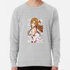 ssrcolightweight sweatshirtmensheather greyfrontsquare productx1000 bgf8f8f8 2 - Sword Art Online Merchansie