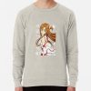 ssrcolightweight sweatshirtmensoatmeal heatherfrontsquare productx1000 bgf8f8f8 2 - Sword Art Online Merchansie